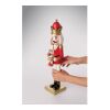 Large wooden nutcracker red