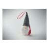 Felt gnome tree hanger red