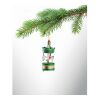 Wooden carousel ornament green