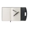 A5 notebook portfolio with pen black | No Branding | not available | not available