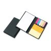 Memo pad with page markers black | No Branding | not available | not available | not available