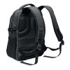 600D RPET laptop backpack with mesh side pockets black | No Branding | not available | not available | not available