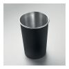 Recycled stainless steel cup black | No Branding | not available | not available