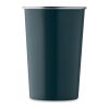 Recycled stainless steel cup navy blue | No Branding | not available | not available
