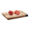 Acacia wood cutting board with knife sharpener wood | No Branding | not available | not available