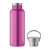 Double wall bottle with handle 500 ml fuchsia | No Branding | not available | not available | not available