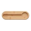 RPET felt pencil case with lid wood | No Branding | not available | not available