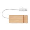 Bamboo USB 4 ports hub wood | No Branding | not available | not available | not available