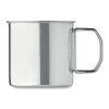 Stainless steel mug 330 ml silver | No Branding | not available | not available | not available