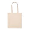 Organic beige cotton gusset bag beige | No Branding | not available | not available | not available