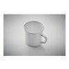 Vintage enamel layered mug 500ml white | No Branding | not available | not available | not available