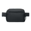 300D RPET polyester waist bag black | No Branding | not available | not available | not available