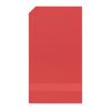Towel organic 50x30cm red | No Branding | not available | not available | not available