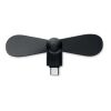 Portable USB-C fan black | No Branding | not available | not available