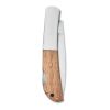 Foldable knife in acacia wood wood | No Branding | not available | not available