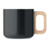 Double wall mug 350 ml black | No Branding | not available | not available | not available