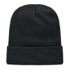 Unisex beanie RPET polyester black | No Branding | not available | not available | not available