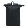 Rolltop 15'' laptop backpack black | No Branding | not available | not available | not available
