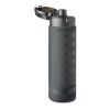 Sports water bottle RPET 1L black | No Branding | not available | not available | not available