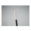 Wheat straw/ABS twist pen white/black