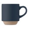 Ceramic stackable mug 170 ml navy blue | No Branding | not available | not available
