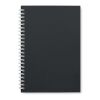 A5 recycled carton notebook black | No Branding | not available | not available | not available