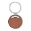 Round shape key ring brown | No Branding | not available | not available