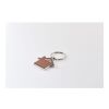 House shaped key ring brown | No Branding | not available | not available
