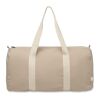 Recycled cotton sports bag khaki | No Branding | not available | not available | not available