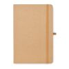 A5 notebook recycled paper set beige | No Branding | not available | not available