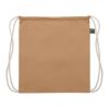 Drawstring bag Fairtrade 180gr ivory