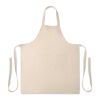 Organic cotton apron 240 gr/m² beige | No Branding | not available | not available | not available
