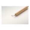 Bamboo heart ball pen wood