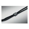 RPET phone wrist cord black | No Branding | not available | not available | not available