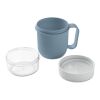 On the go cup in PP 450 ml petrol