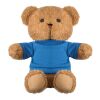 Teddy bear with t-shirt 23 cm blue | No Branding | not available | not available | not available