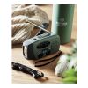 Portable radio with LED torch Dark green | No Branding | not available | not available | not available