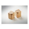 Bamboo salt & pepper set wood | No Branding | not available | not available