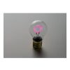 LED decorative bulb neon fuchsia