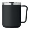 Double wall mug 400ml black | No Branding | not available | not available