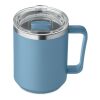 Double wall mug 400ml petrol | No Branding | not available | not available