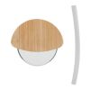 Round bamboo pizza cutter wood | No Branding | not available | not available