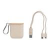Cable set in case beige | No Branding | not available | not available | not available