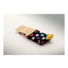 Funny patterned socks black