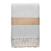Recycled polycotton blanket beige