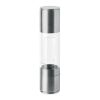 2-in-1 salt and pepper mill silver