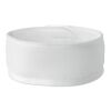 Adjustable microfibre hairband white