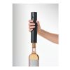 Electric wine opener set black