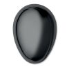 Anti-tangle hairbrush black