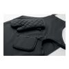 Recycled cotton kitchen set black
